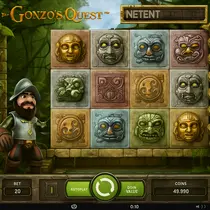 BetZard - Gonzo's Quest Slot Game - NetEnt